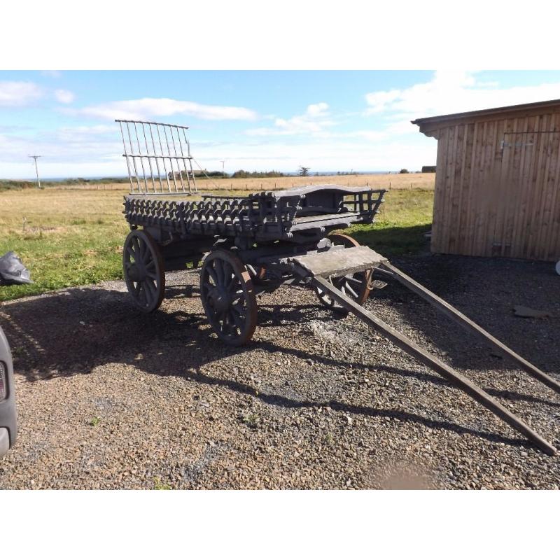 Vintage Hay Cart