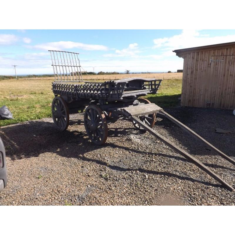 Vintage Hay Cart