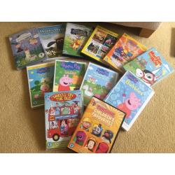 Selection of Children's DVDS