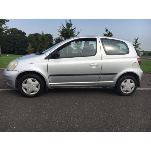 BARGAIN : Toyota Yaris 1.0vvti MOT 07/17! 80k Miles!!