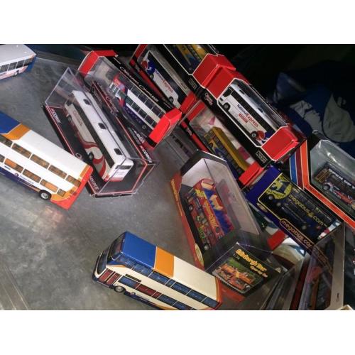 Corgi model buses (stagecoach, city link, national express etc)