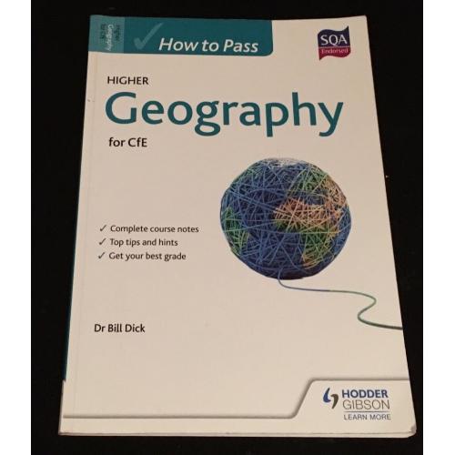 How to pass Higher Geography
