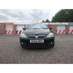 2004 Vauxhall Corsa 1.2 SXI 16V Manual Petrol Black 3dr