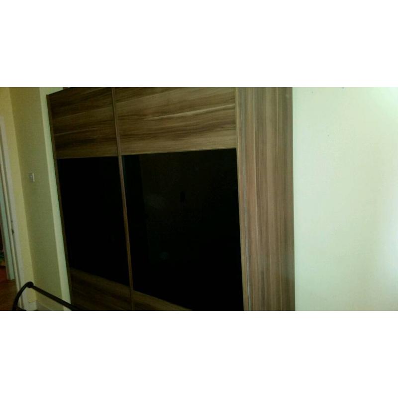 BARGAIN ..SLIDING WOODEN WARDROBE