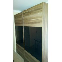 BARGAIN ..SLIDING WOODEN WARDROBE