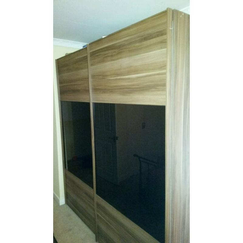 BARGAIN ..SLIDING WOODEN WARDROBE