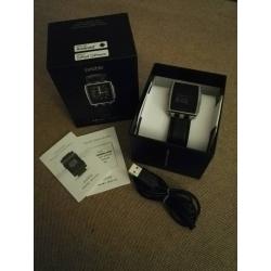 Pebble steel smart watch