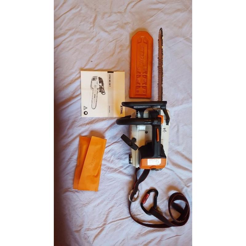 STIHL MS 200 T TOP HANDLE FORESTRY CHAINSAW AND TREE CLIMBING GEAR