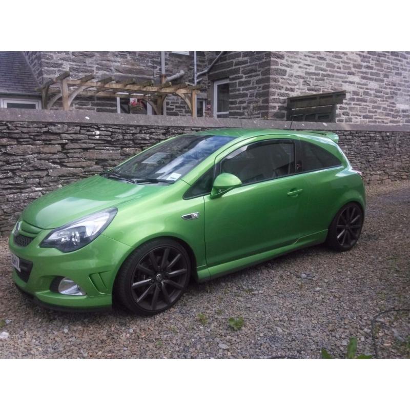 Vauxhall corsa vxr nurburgring