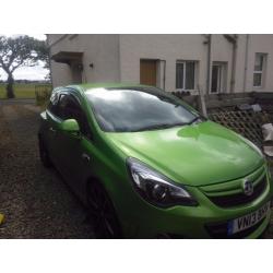 Vauxhall corsa vxr nurburgring