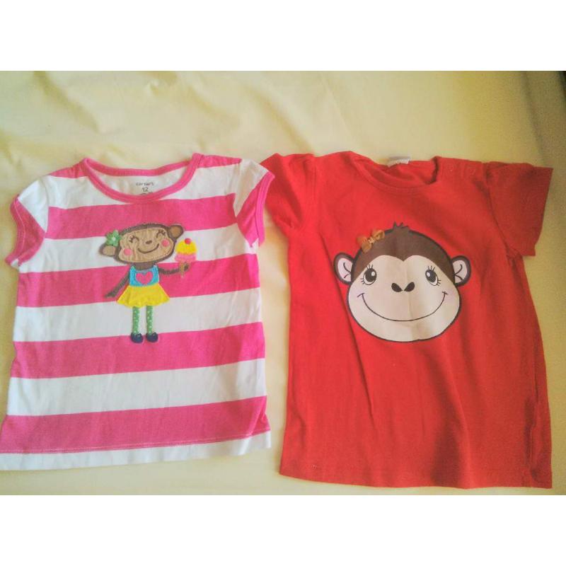 Bundle of x12 items, size 9-12 months girls baby clothes, minnie mouse, boots, h+m etc