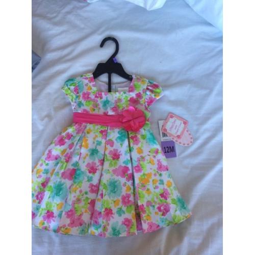 12M new 2 piece dress