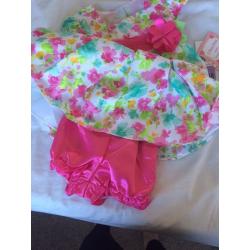 12M new 2 piece dress