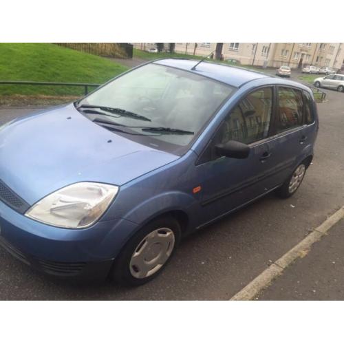 FORD FIESTA 53REG 5DR PETROL FULL YEAR MOT NEW CLUTCH GOOD CONDITION