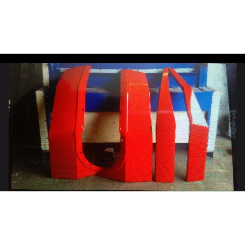 Massey ferguson tractor mudguards