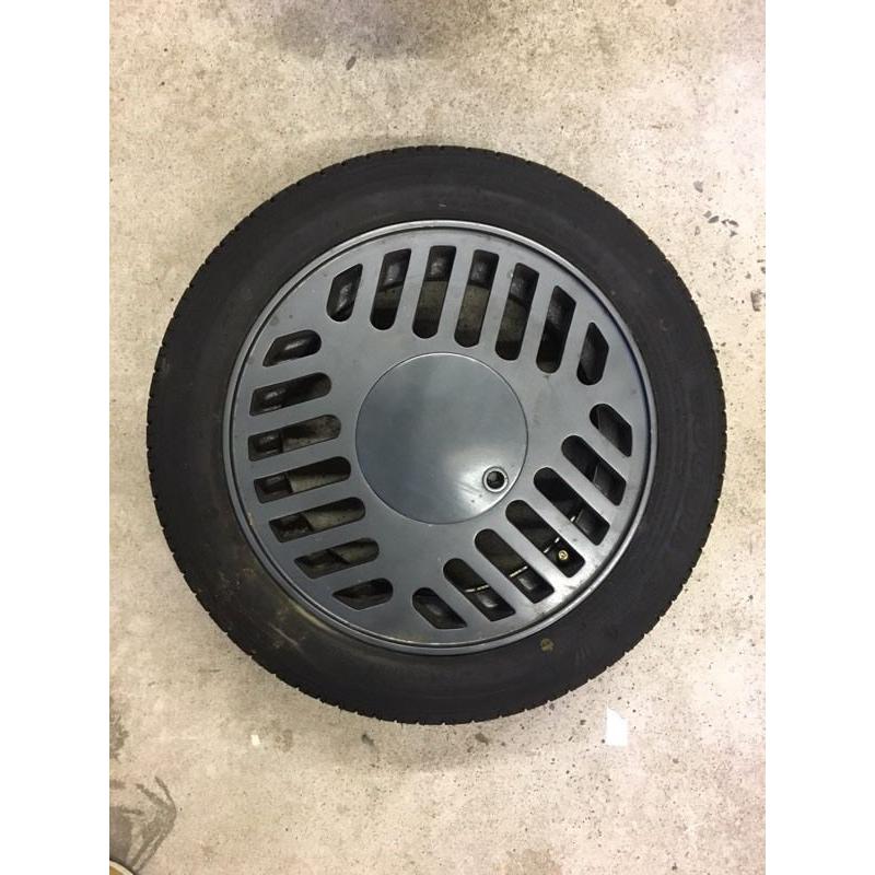 Rare Carmona 14" alloy wheels 4x100 lupo polo golf mk2 mk1