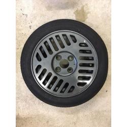 Rare Carmona 14" alloy wheels 4x100 lupo polo golf mk2 mk1