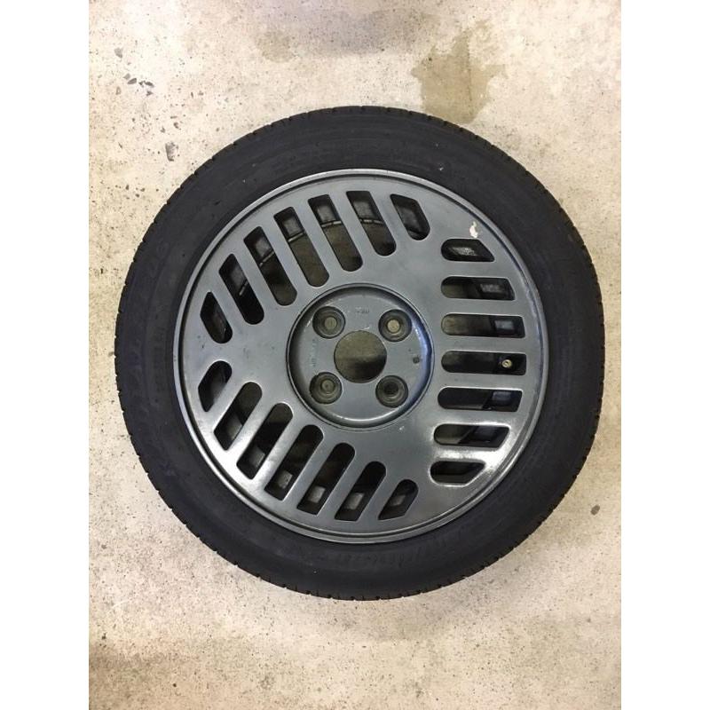 Rare Carmona 14" alloy wheels 4x100 lupo polo golf mk2 mk1