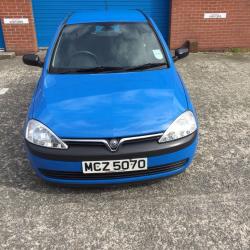 Vauxhall corsa 1,2 73k miles Mot 27/02/2017