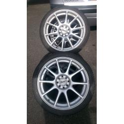 17"Avanti alloys and tyres