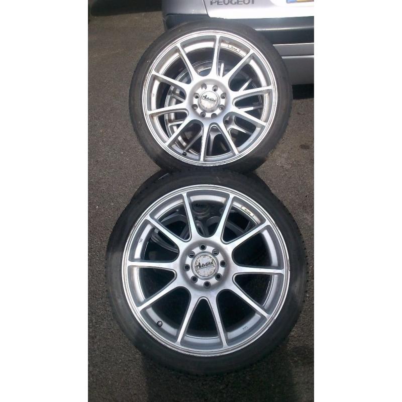 17"Avanti alloys and tyres