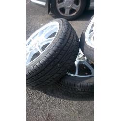 17"Avanti alloys and tyres