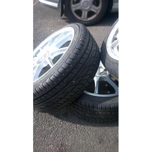 17"Avanti alloys and tyres