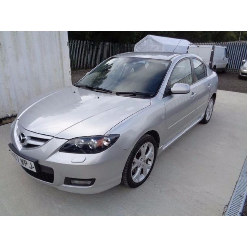 MAZDA 3 SPORT 2.0 PETROL 2007 4 DOOR SALOON 56,000 MILES ONE OWNER FROM NEW MOT TILL 21/09/17