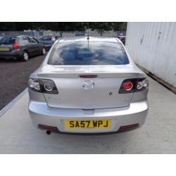 MAZDA 3 SPORT 2.0 PETROL 2007 4 DOOR SALOON 56,000 MILES ONE OWNER FROM NEW MOT TILL 21/09/17