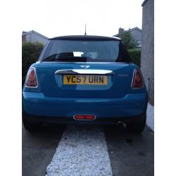 MINI COOPER RARE COLOUR EXELLENT CONDITION!! FSH 57 PLATE