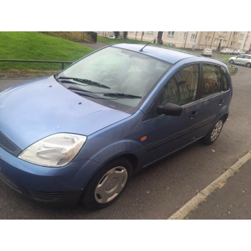 FORD FIESTA 53REG 5DR PETROL FULL YEAR MOT NEW CLUTCH GOOD CONDITION