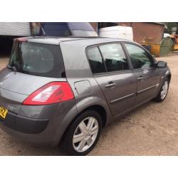 RENAULT MEGANE OASIS SPORT 2006 5DR MOT TILL FULL YEAR MOT GOOD CONDITION