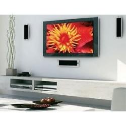Plasma and LCD Tvs wall mounted. All cables hidden