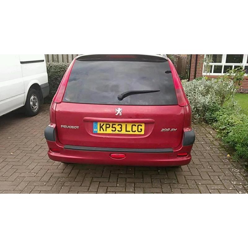 Peugeot 206 sw