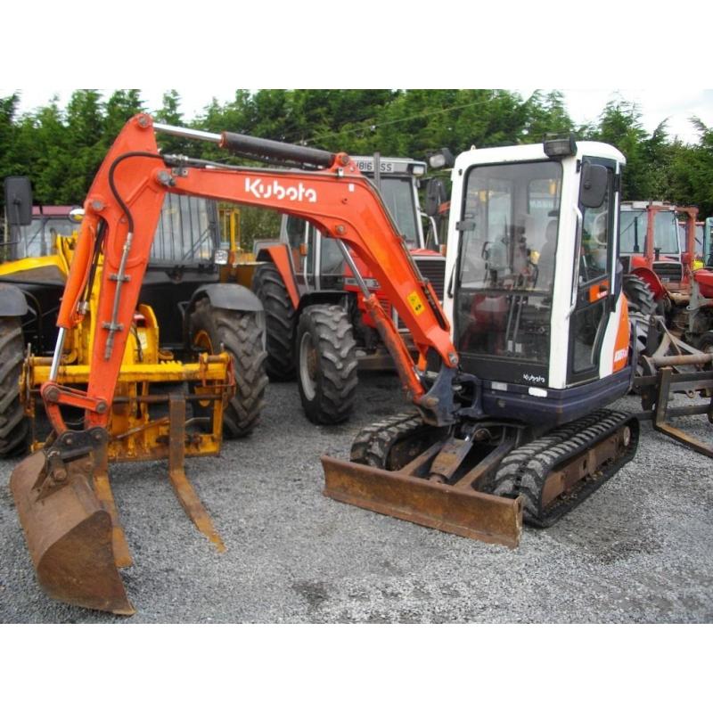 Kubota KX61-3 Mini Digger