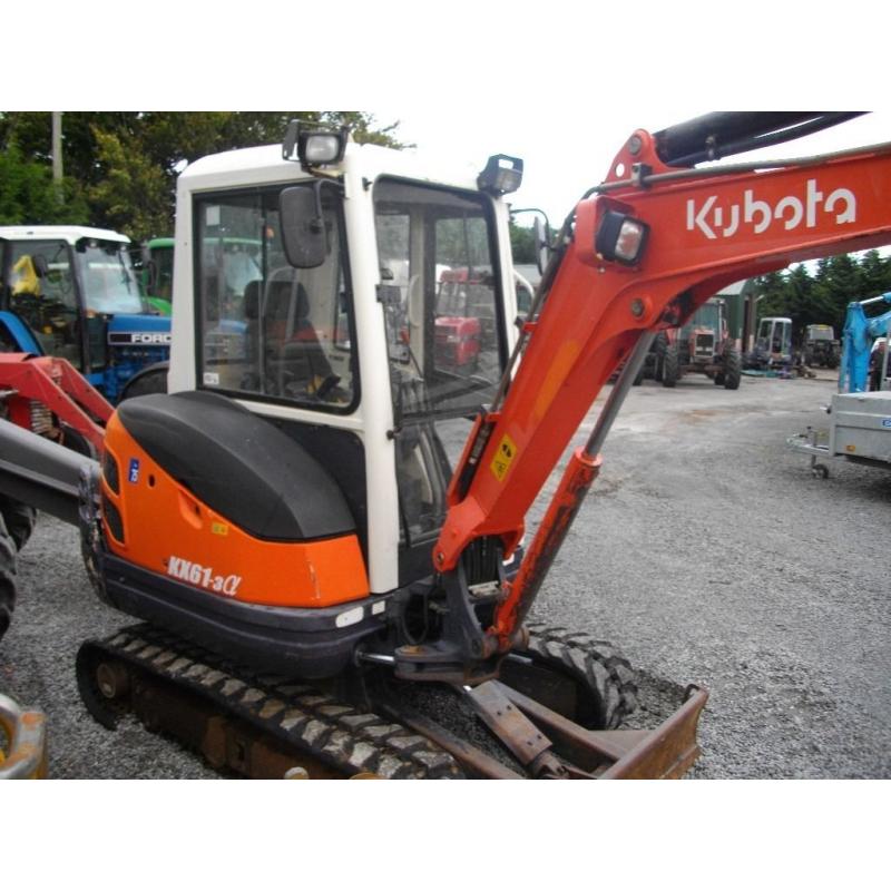 Kubota KX61-3 Mini Digger
