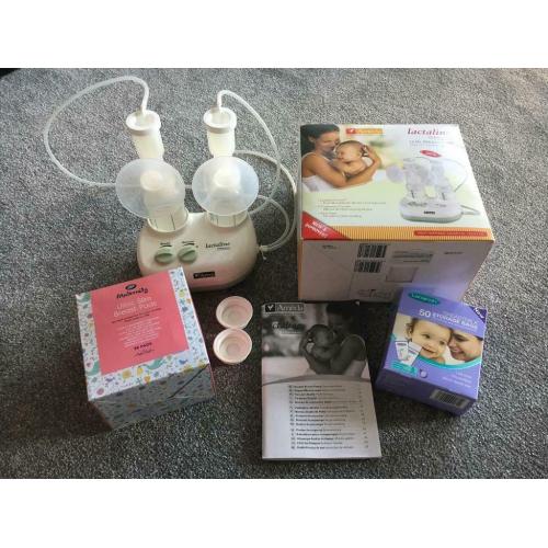 Ameda Lactaline double electric breast pump