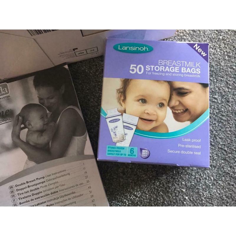 Ameda Lactaline double electric breast pump