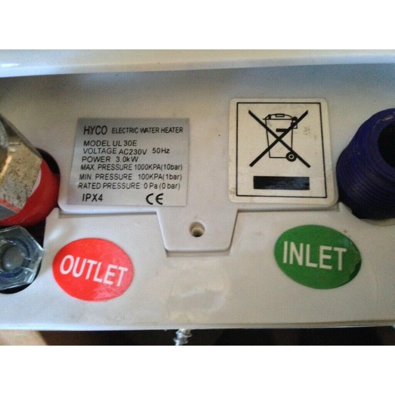 heater instant hot water used working Joblot