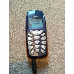 Nokia 3510i Blue/Orange Unlocked Retro Mobile