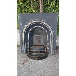 Radley Cast Iron Fireplace & LPG gas fire (see photos for spec), collection Porthtowan