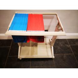 BARGAIN!! Wheeled filing cabinet