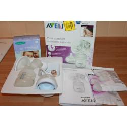 Philips Avent SCF330/20 Natural Comfort Breast Pump & Bottle