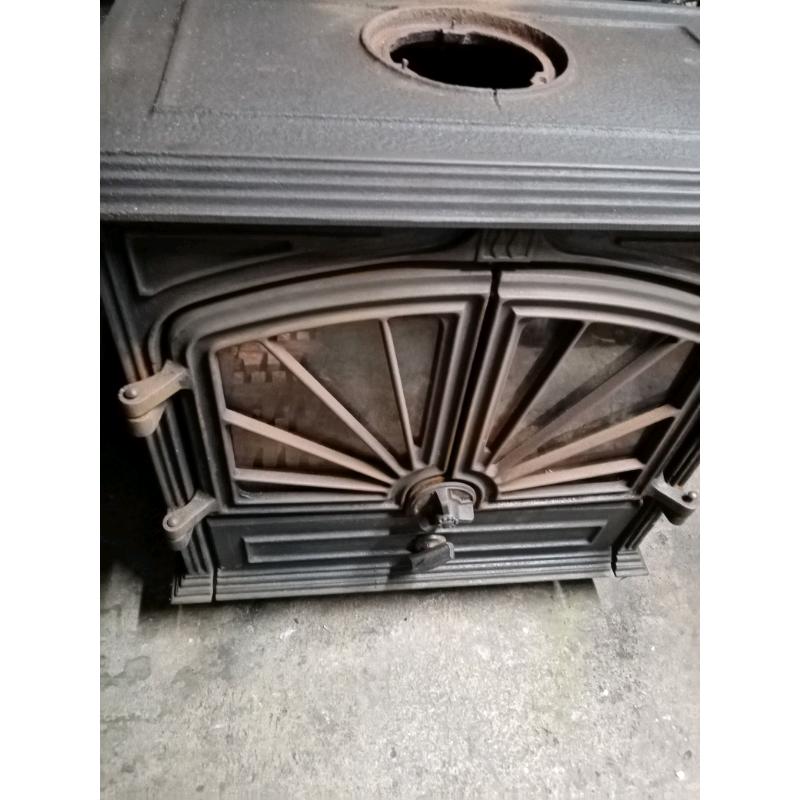 Vintage wood burner