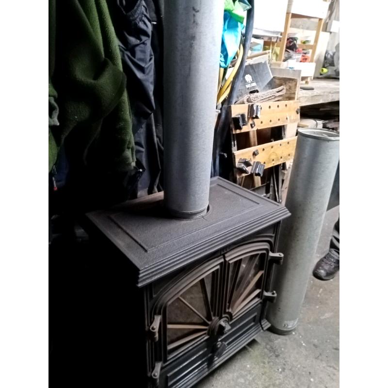 Vintage wood burner