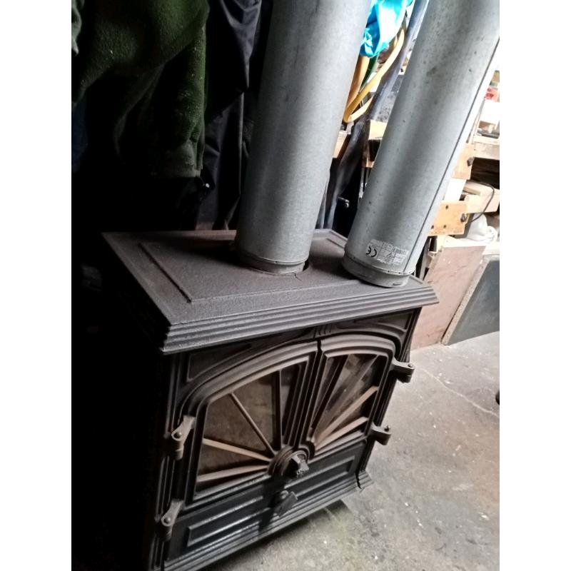 Vintage wood burner