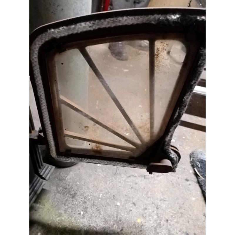 Vintage wood burner