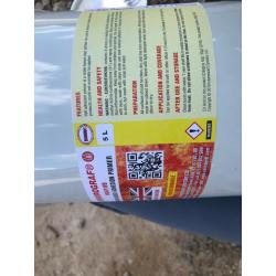 Envirograf fire proofing paint for timber / exposed joists