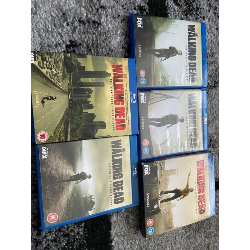 WALKING DEAD BLU-RAY SERIES 1/5