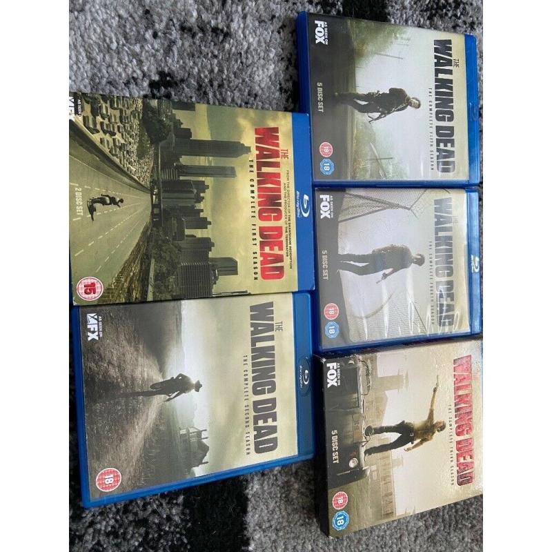 WALKING DEAD BLU-RAY SERIES 1/5